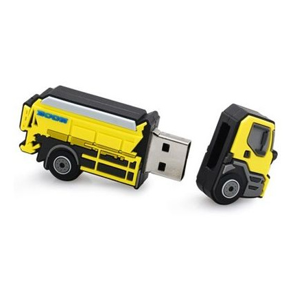 Maßgefertigte USB-Stick in Form eines LKWs - Topgiving